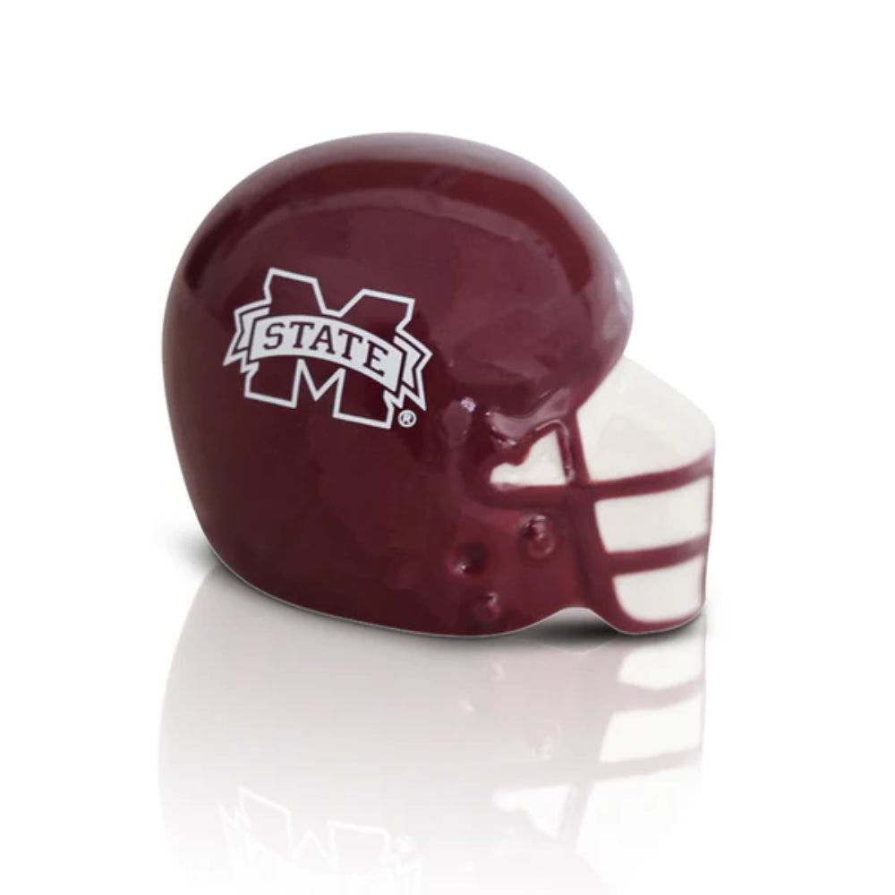 Nora Fleming Mississippi State Helmet Mini