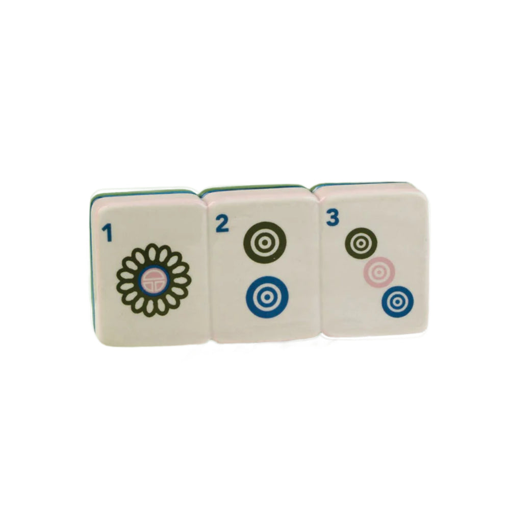  Mahj-ical Mini with numbers and symbols on a white background.
