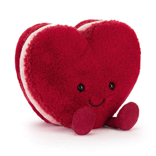 Jellycat Amuseables Arlette Red Heart Macaron