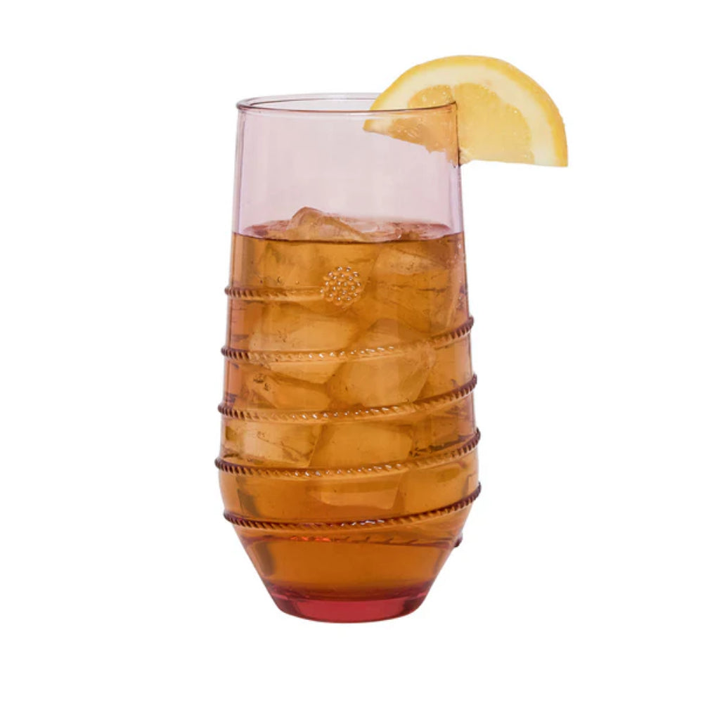 Juliska Amalia Acrylic Tumbler - Coral