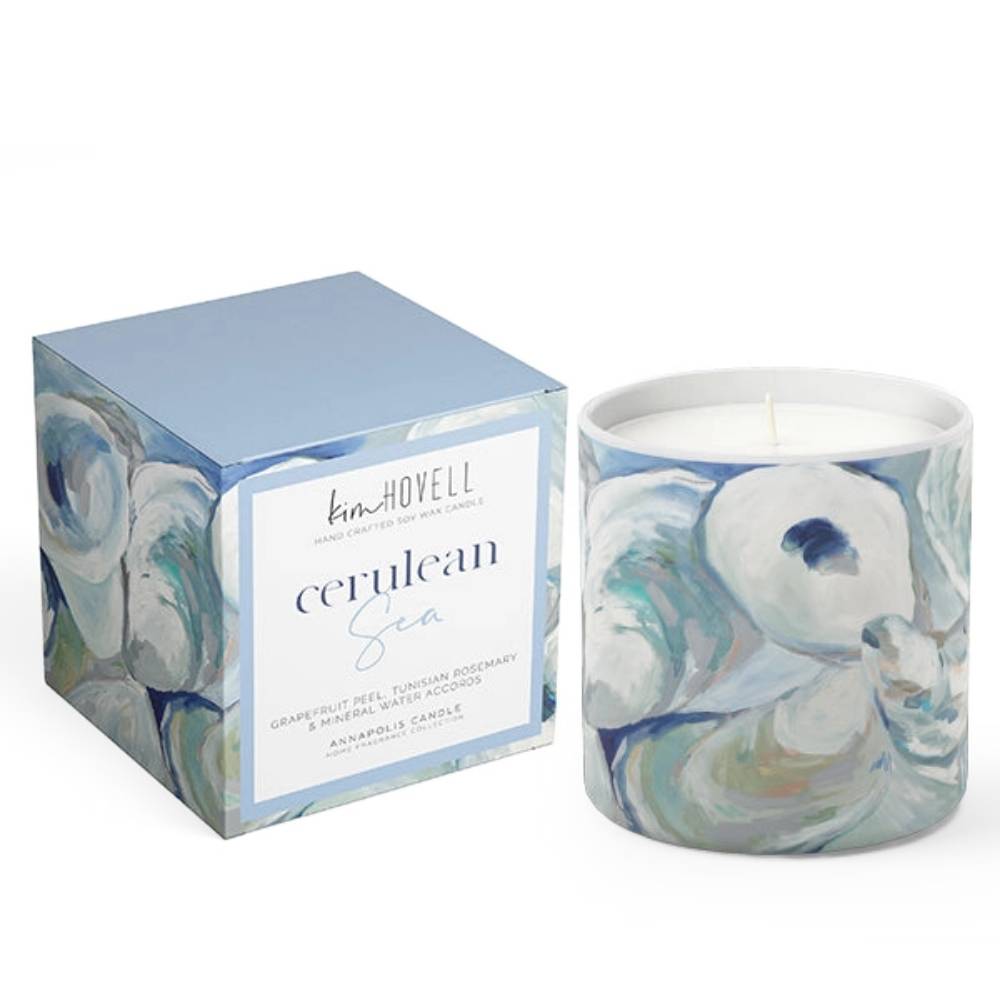 Annapolis Candle Kim Hovell Collection Cerulean Sea Boxed Candle