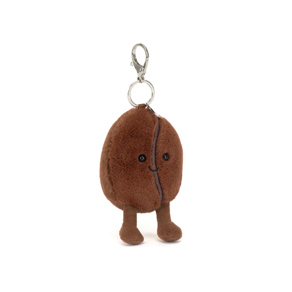 Jellycat Amuseables Coffee Bean Bag Charm