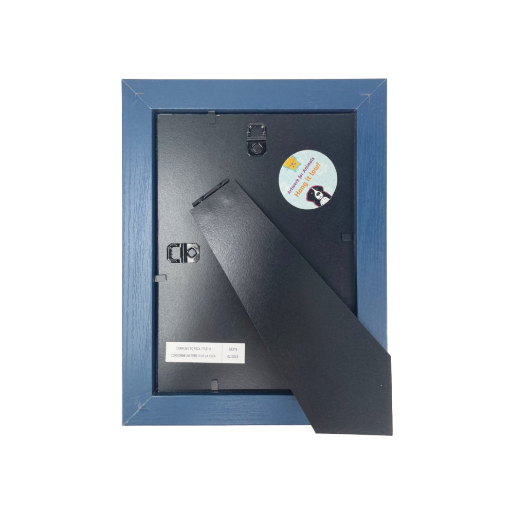 Artwork for Animals Angelica Goodwin Flowers in Blue Vase Print