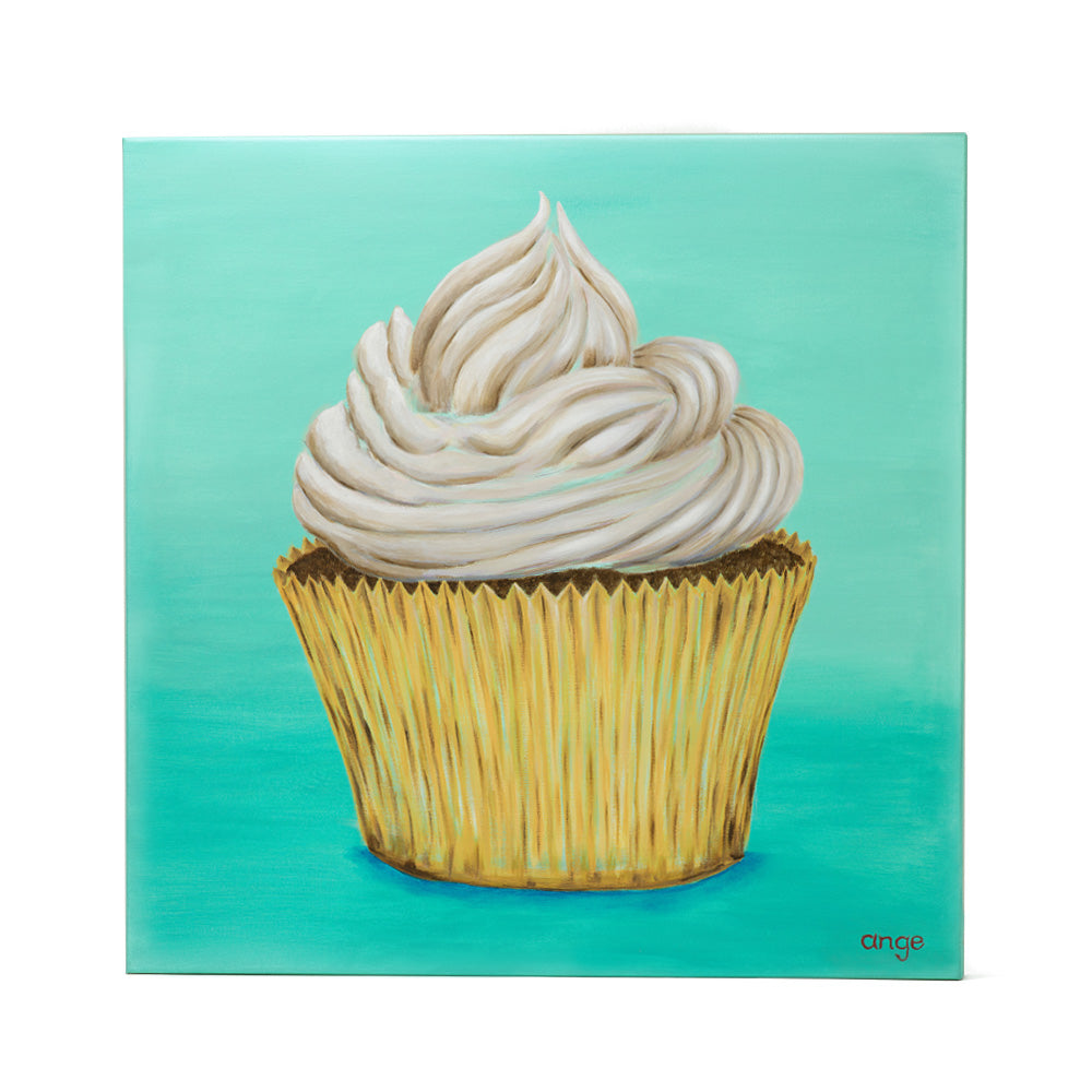Artwork for Animals Angelica Goodwin Original Just Call Me Martha Cupcake Canvas