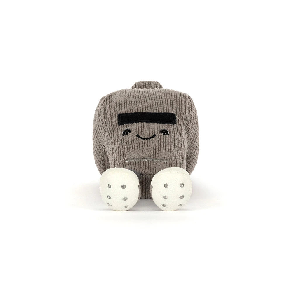 Front side of a Jellycat Whistle on a white background. 