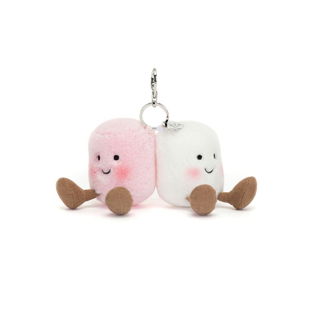 Jellycat Amuseables Pair Of Marshmallows Bag Charm
