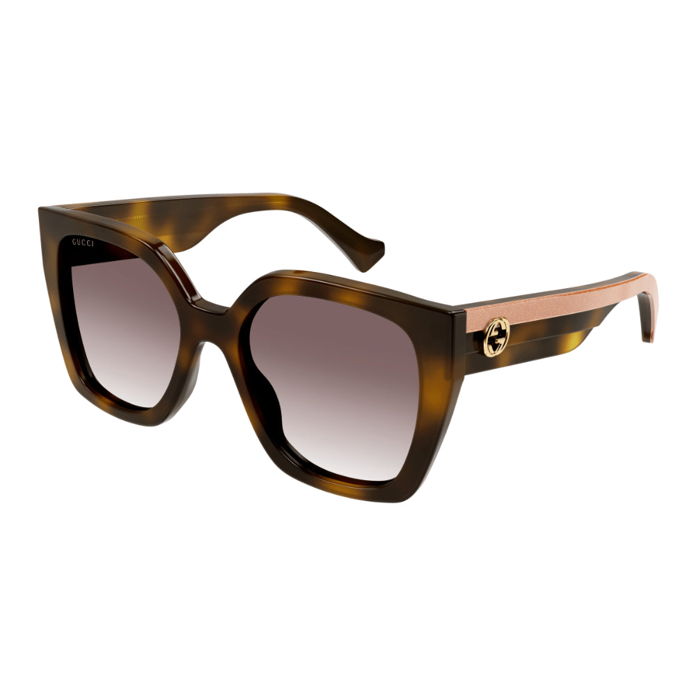 Gucci GG1300S Women's Sunglasses - Havana & Crystal