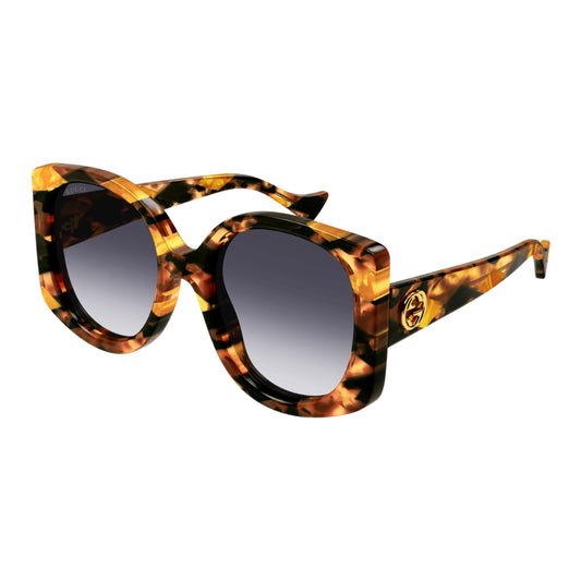 Gucci GG1257S Women's Sunglasses - Havana