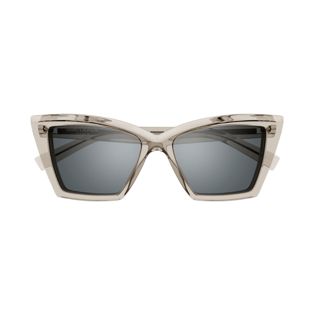 Saint Laurent SL 657 Women's Sunglasses - Beige and Silver
