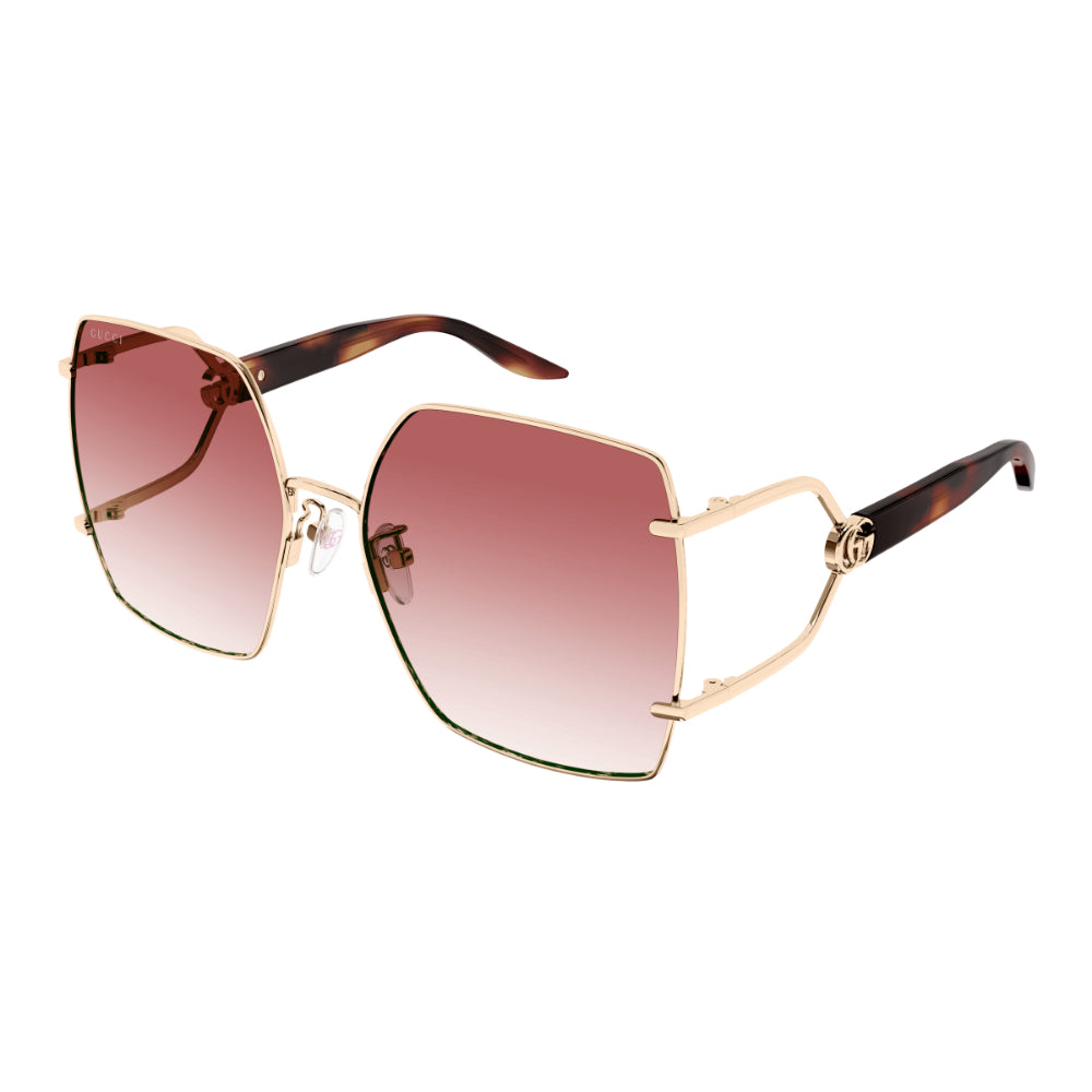 Gucci GG1564SA Women's Sunglasses - Gold and Havana