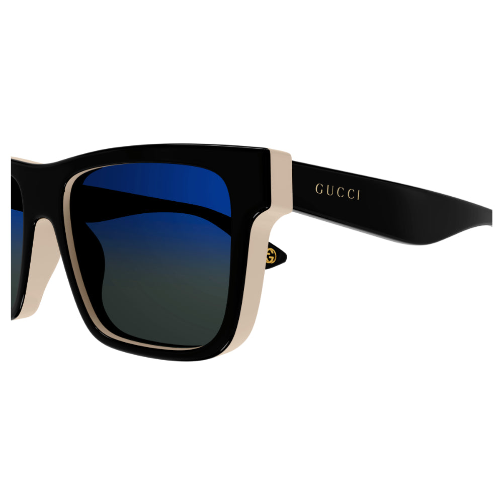 Gucci GG1618S Men's Sunglasses - Black and Blue