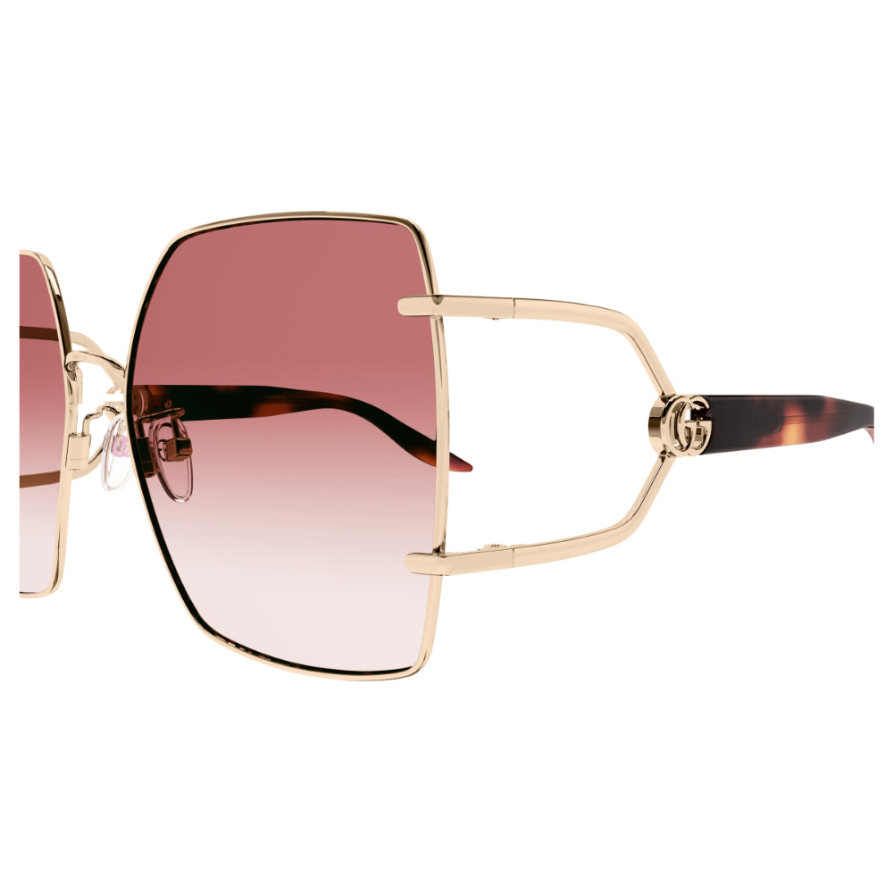 Gucci GG1564SA Women's Sunglasses - Gold and Havana