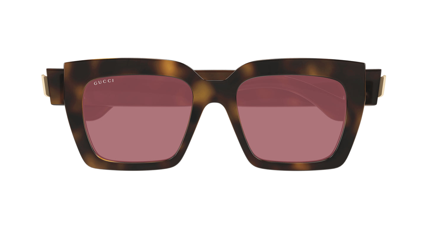Gucci GG1689S Women's Sunglasses - Havana