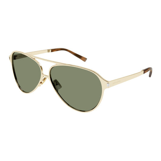 Saint Laurent SL 734 Unisex Sunglasses - Gold