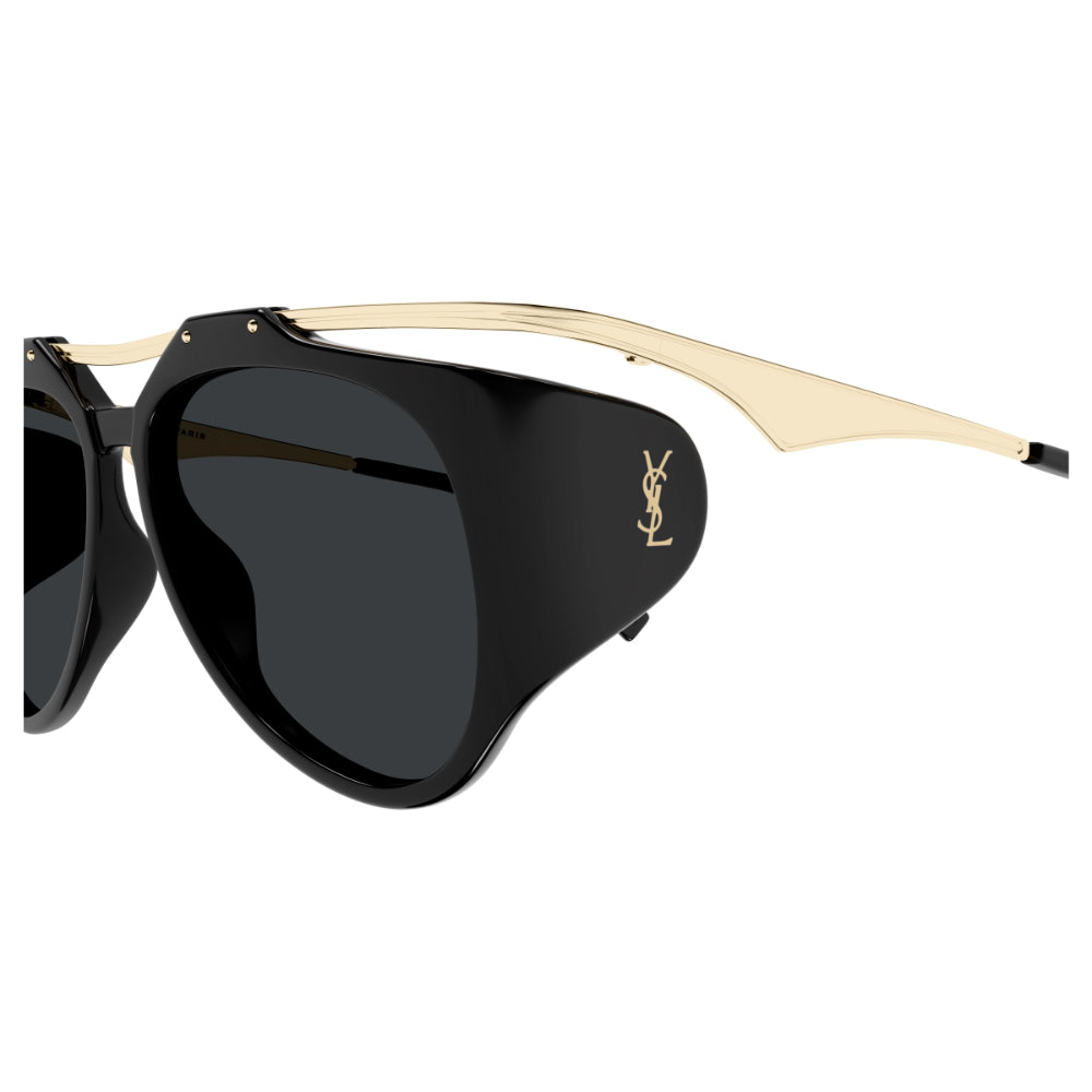 Saint Laurent SL M137 AMELIA Women's Sunglasses - Black & Gold