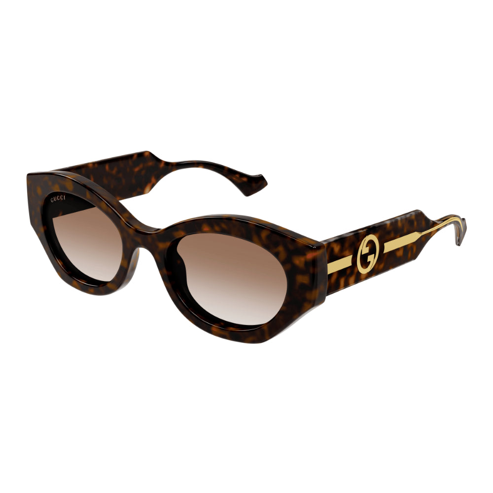 Gucci GG1553S Women's Sunglasses - Havana