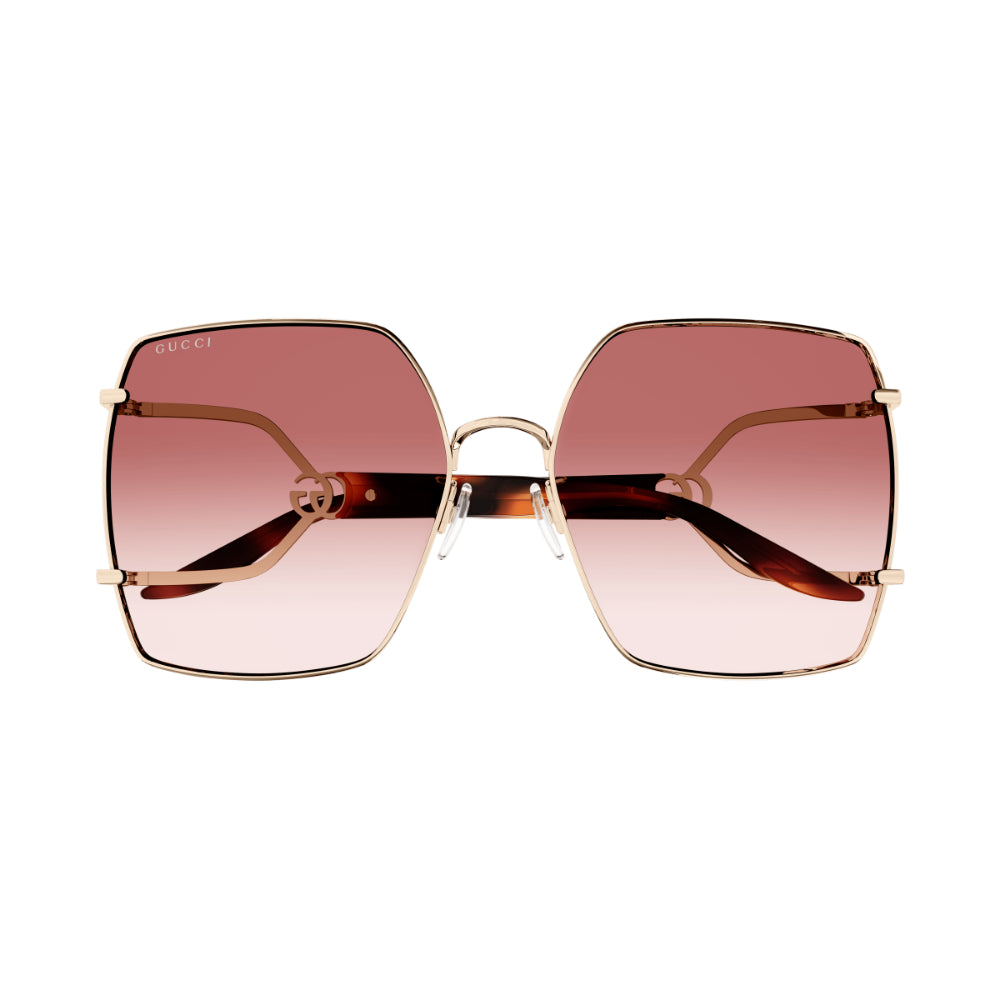 Gucci GG1564SA Women's Sunglasses - Gold and Havana