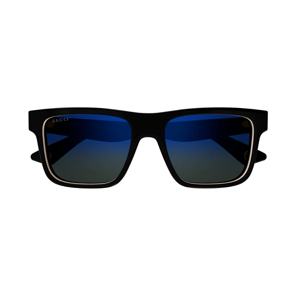 Gucci GG1618S Men's Sunglasses - Black and Blue