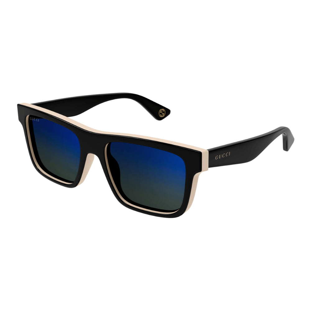 Gucci GG1618S Men's Sunglasses - Black and Blue