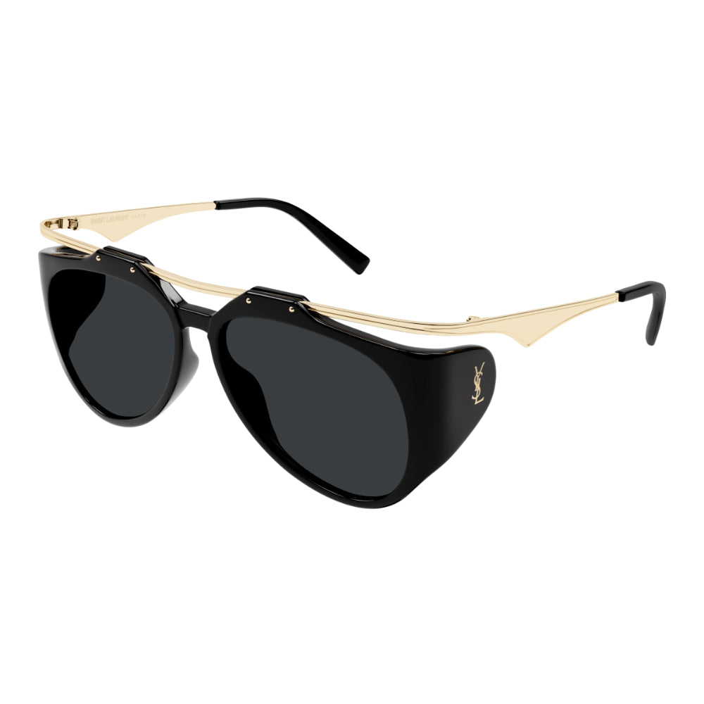 Saint Laurent SL M137 AMELIA Women's Sunglasses - Black & Gold