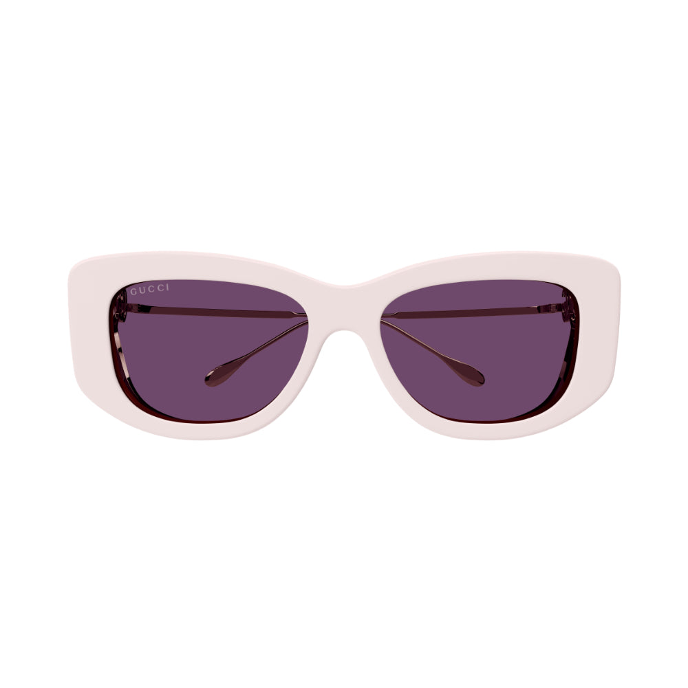 Gucci GG1566S Women's Sunglasses - Ivory and Gold