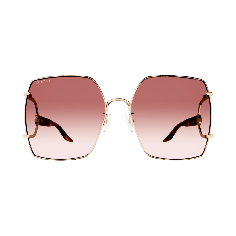 Gucci GG1564SA Women's Sunglasses - Gold and Havana