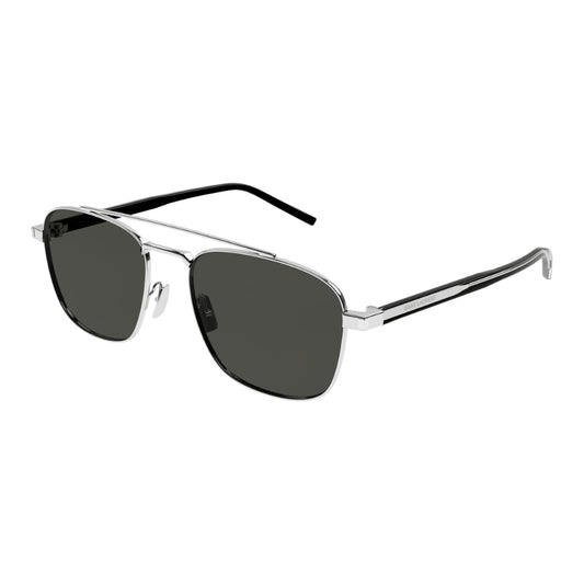 Saint Laurent SL 665 Unisex Sunglasses - Silver