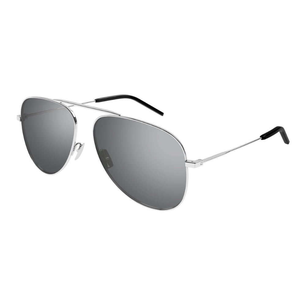 Saint Laurent SL 800 Unisex Sunglasses - Silver