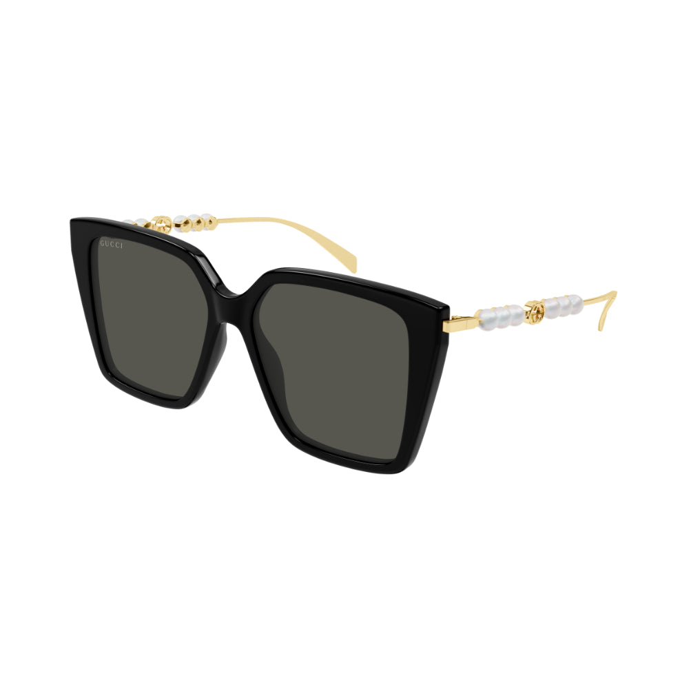 Gucci GG1967S Women's Sunglasses - Black & Gold