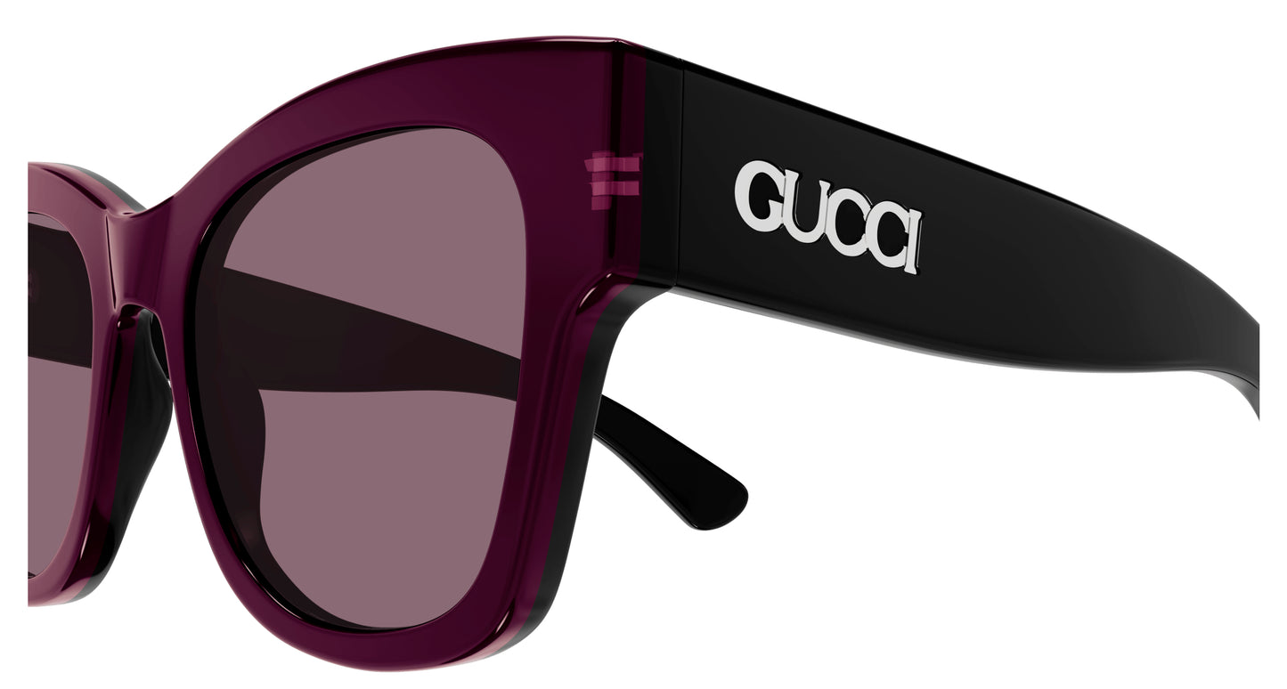 Gucci GG1789S Women's Sunglasses - Black & Violet