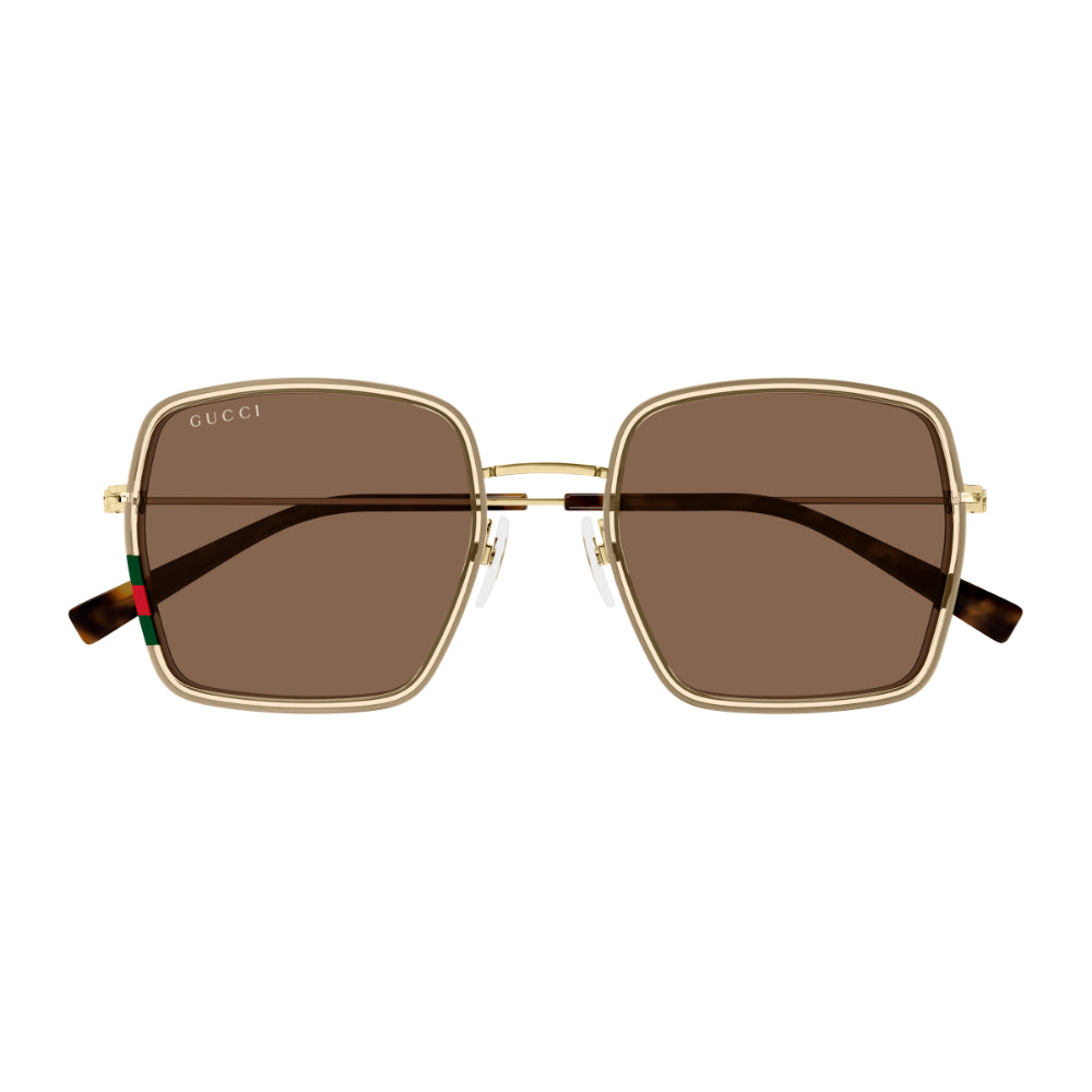 Gucci GG1848S Women's Sunglasses - Beige and Gold