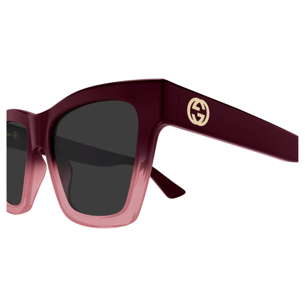 Gucci GG1714S Women's Sunglasses - Burgundy & Red