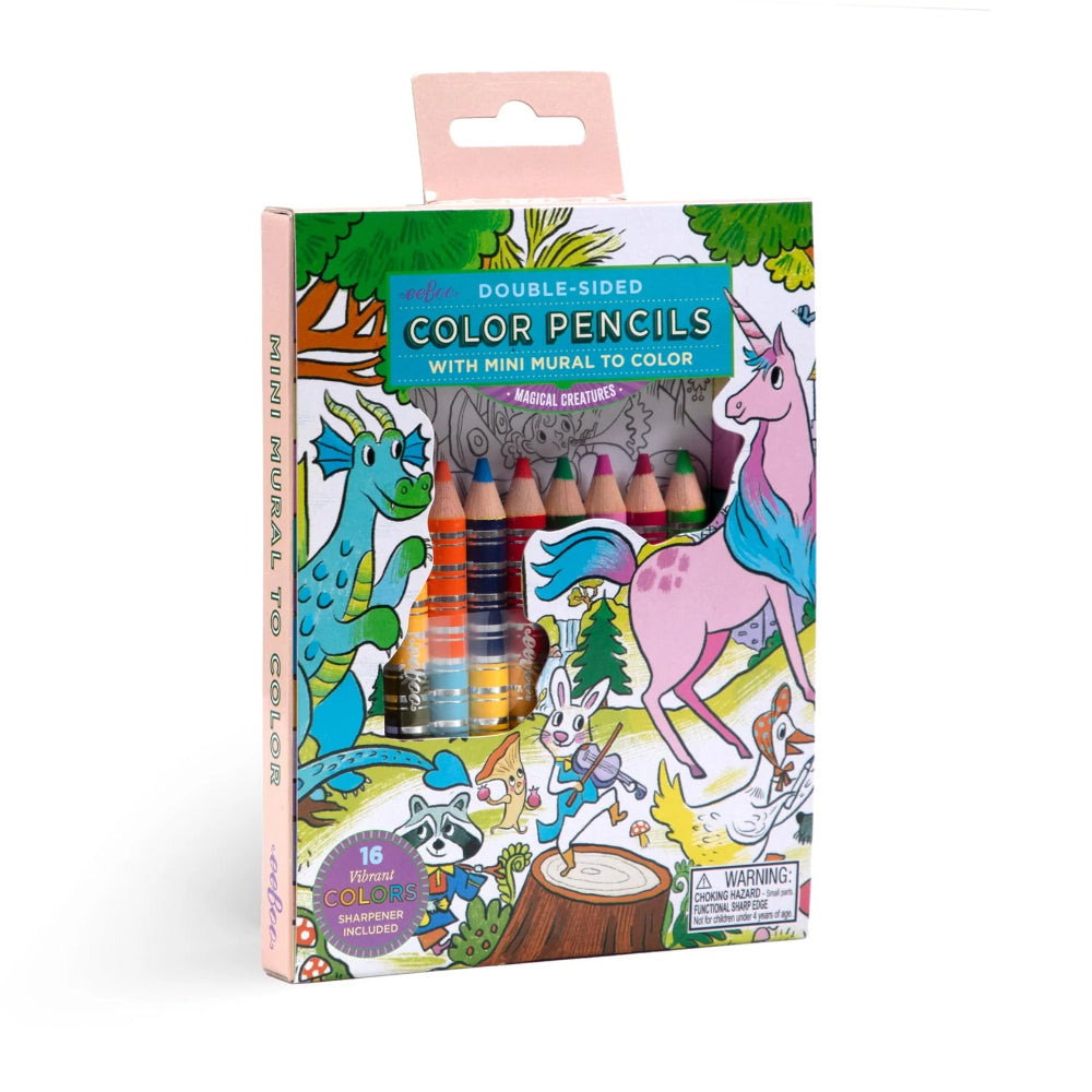 Eeboo Magical Creature Color Pencil Mini Mural