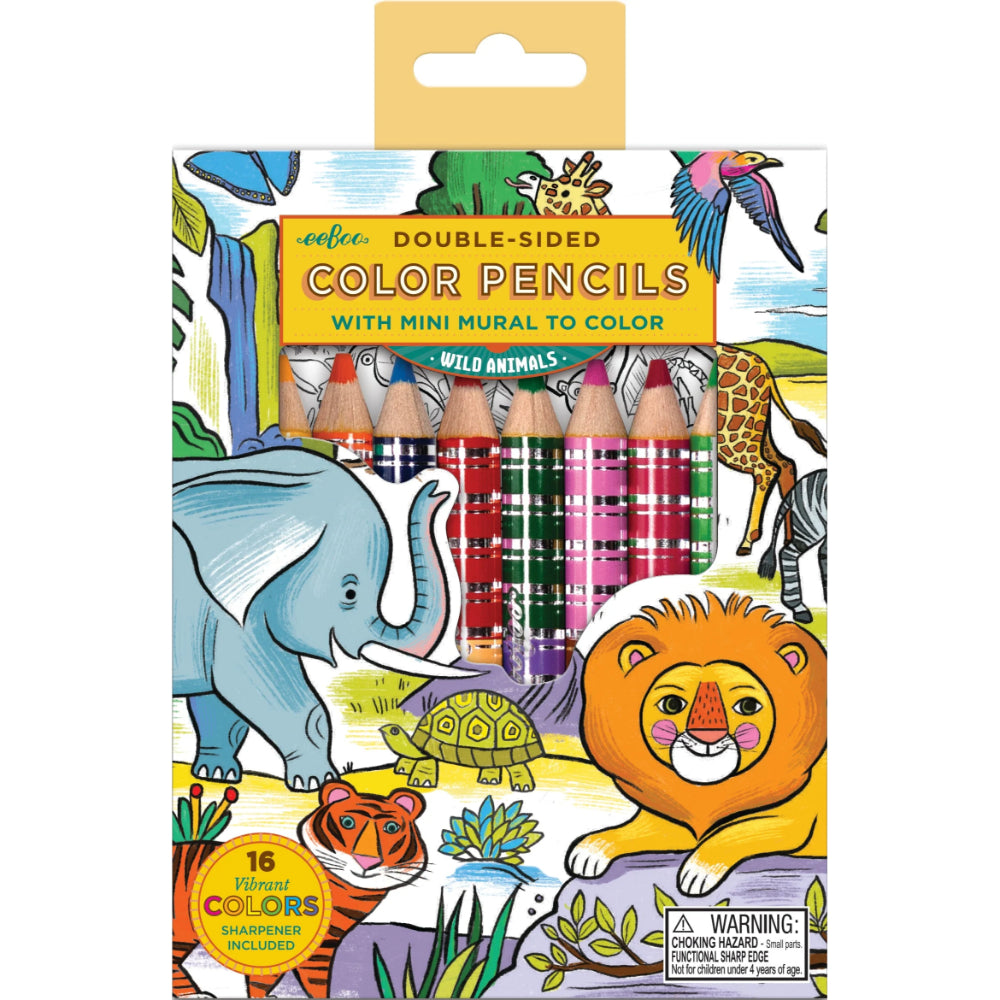 Eeboo Wild Animals Biggie Mini Mural