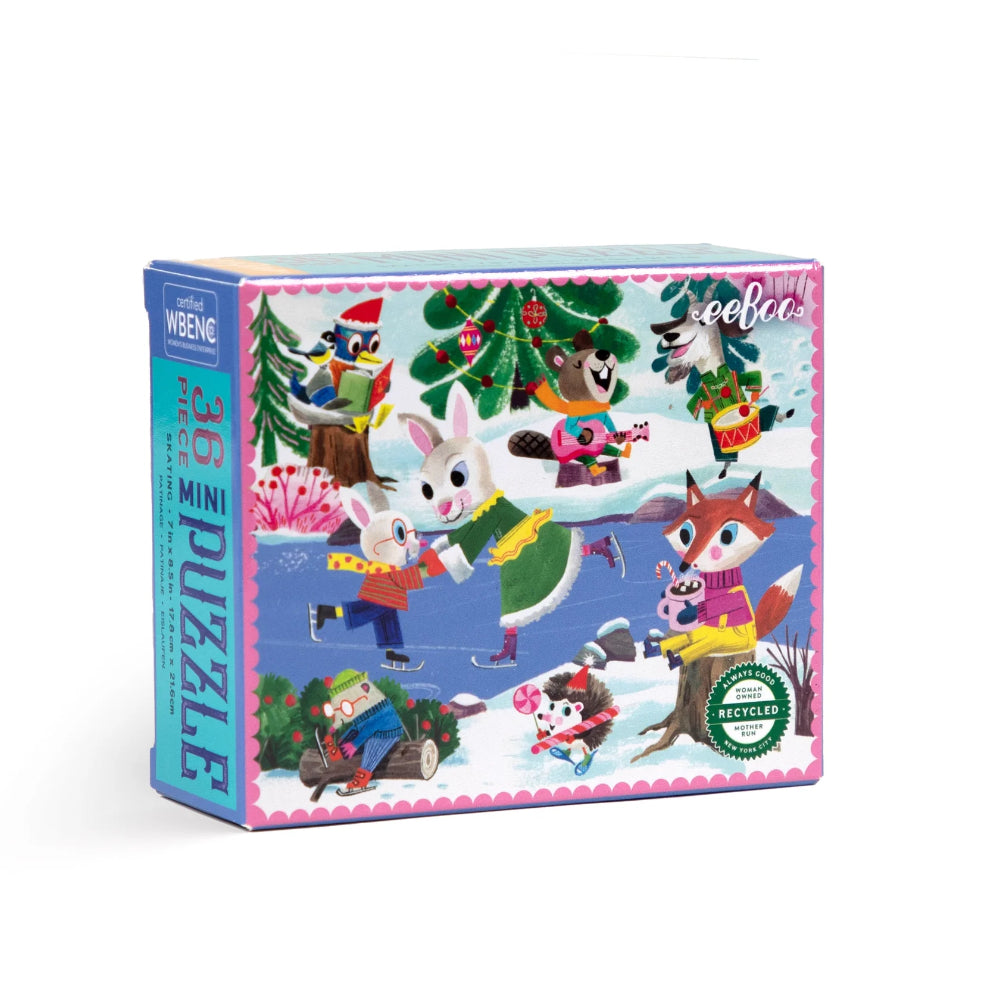 Eeboo Woodland Holiday Puzzles