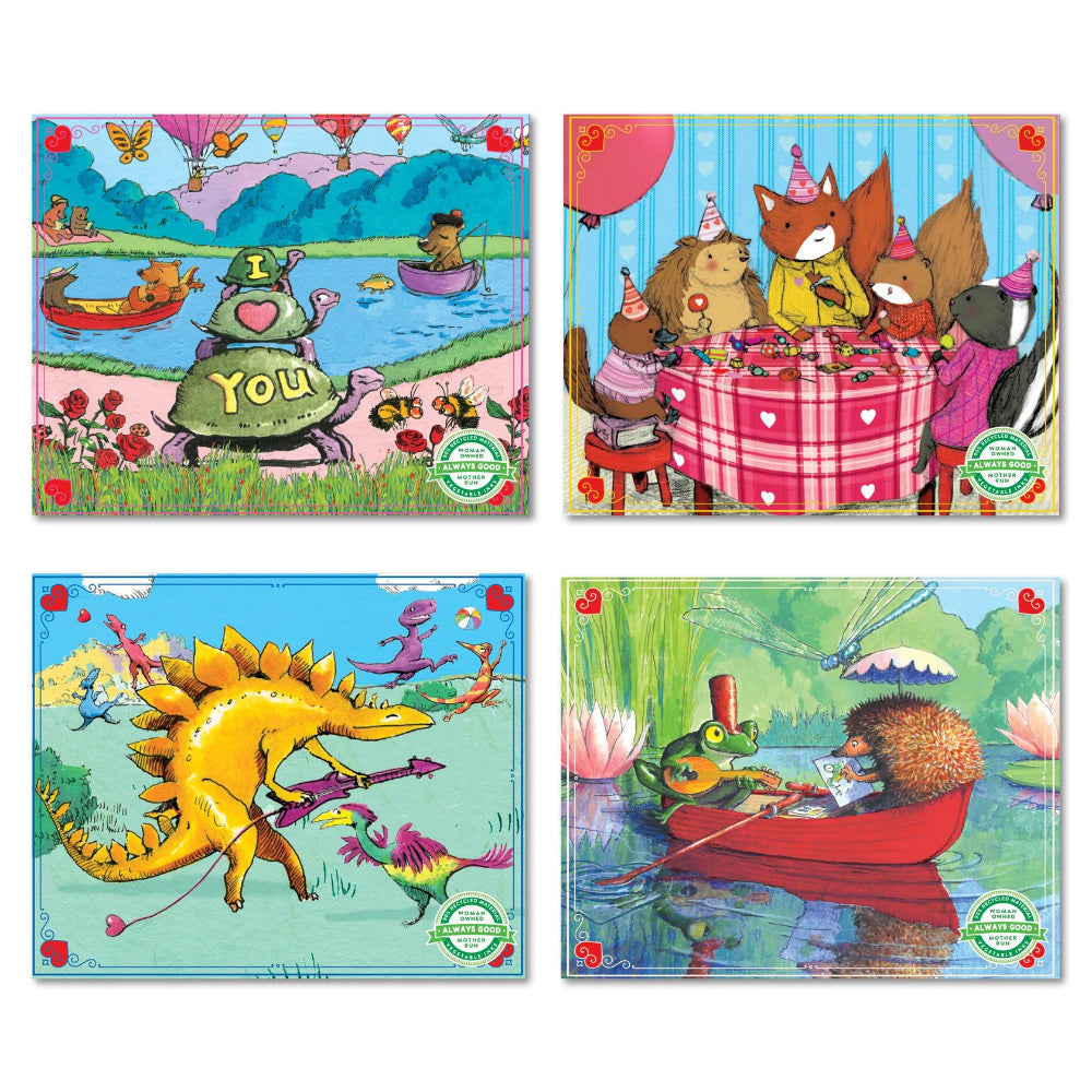 Eeboo Miniature Valentine Puzzle