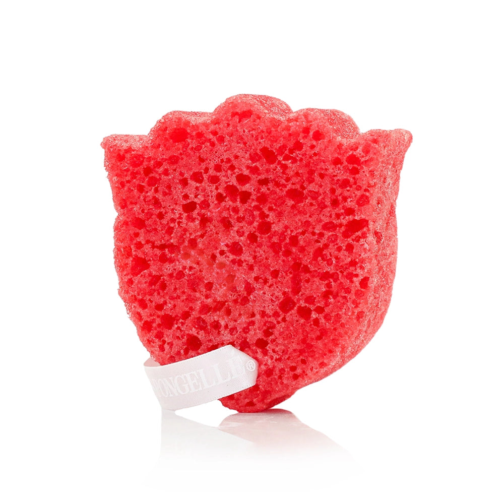 Spongelle Les Fleurs Body Buffer-Poppy Rouge