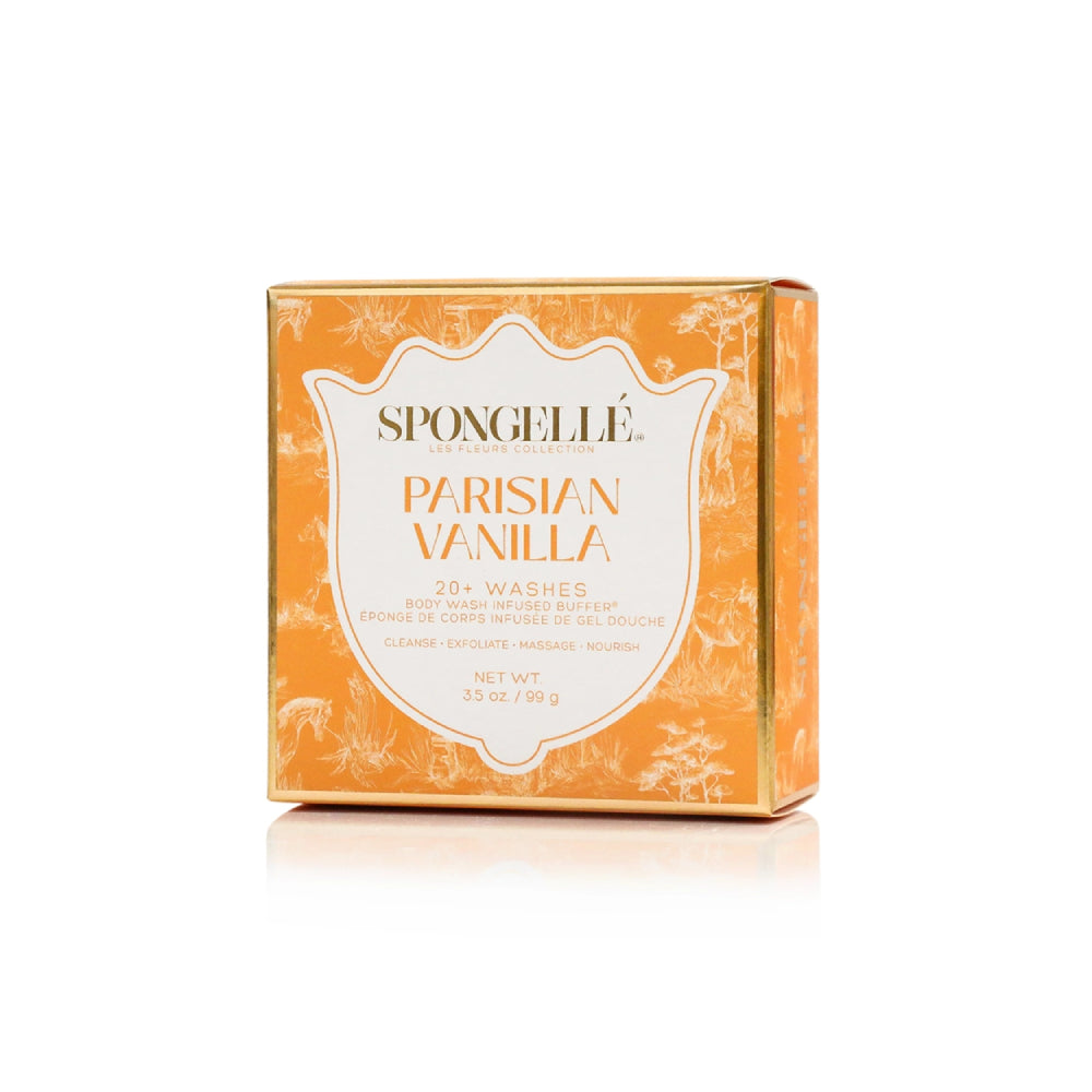 Spongelle Les Fleurs Body Buffer-Parisian Vanilla