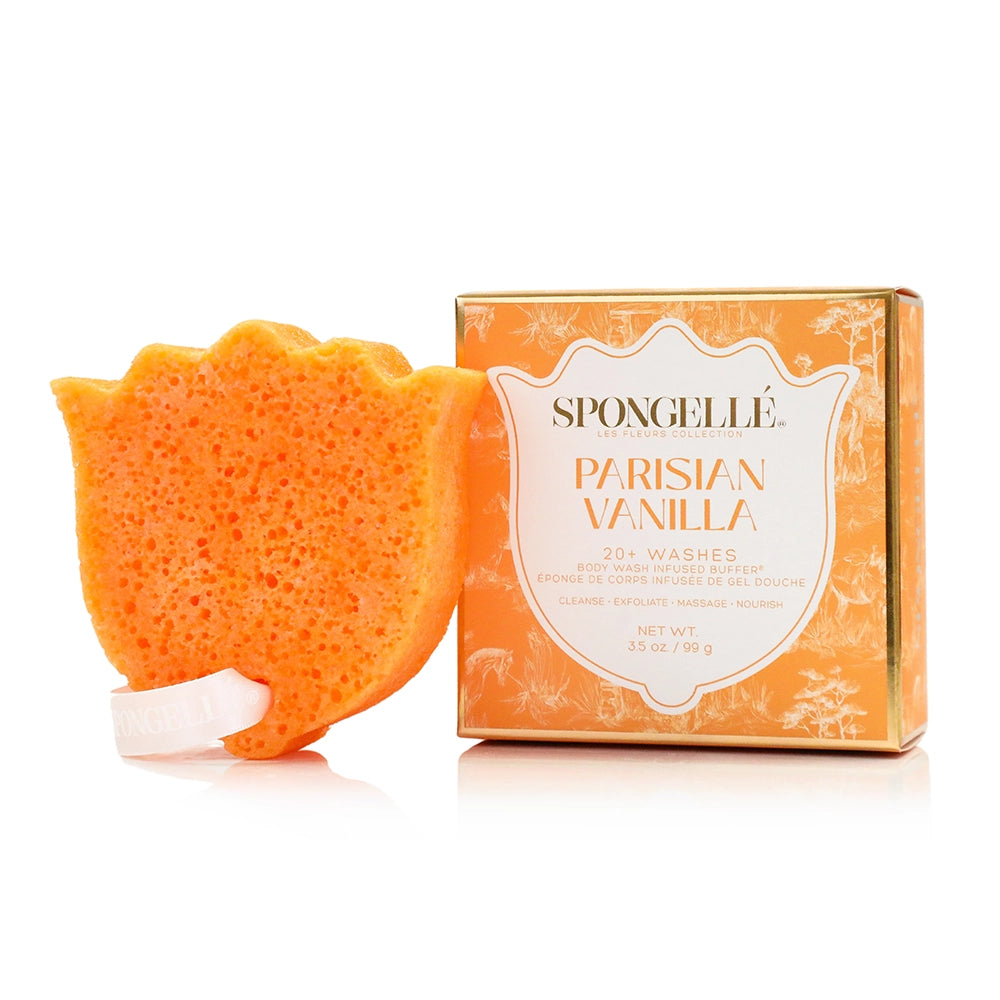 Spongelle Les Fleurs Body Buffer-Parisian Vanilla