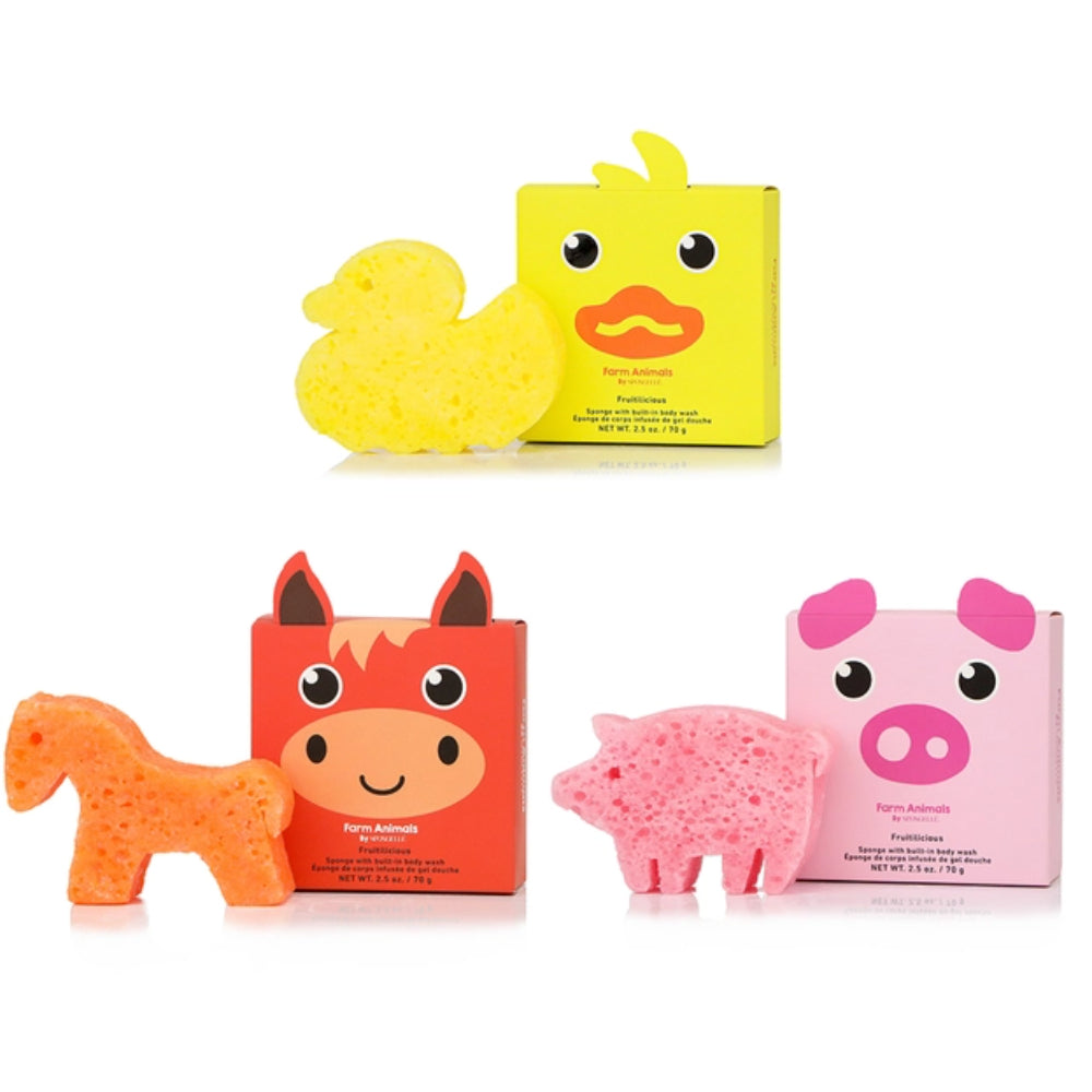 Spongelle Farm Animal Bodywash Infused Buffer