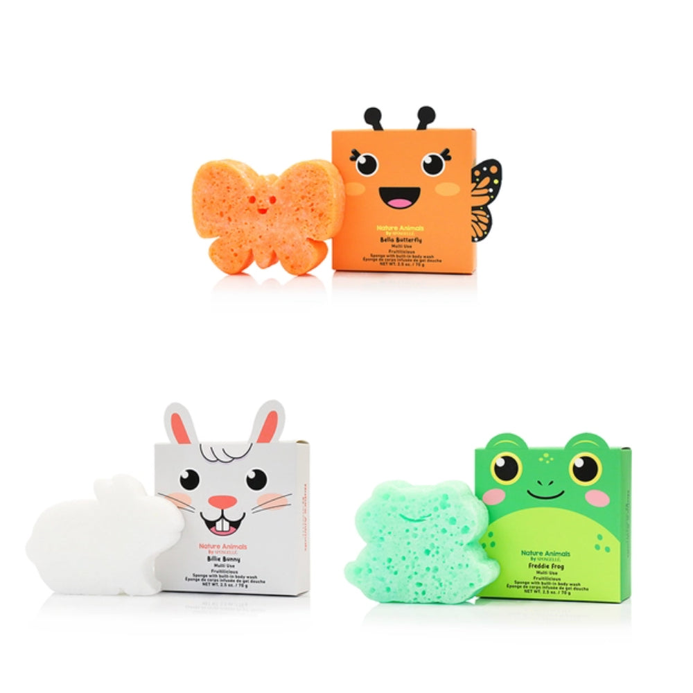 Spongelle Nature Animals Body Wash Infused Buffer