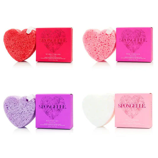 Spongelle Heart Body Wash Infused Buffer
