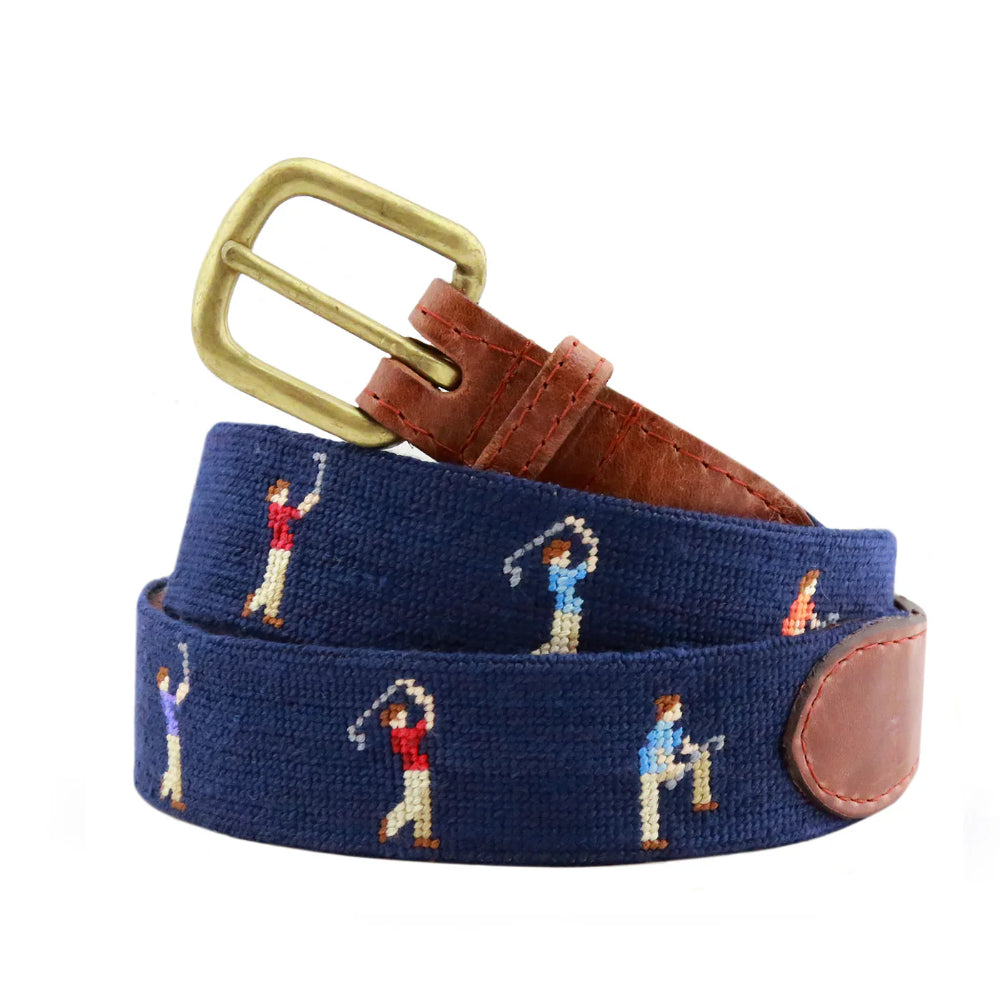 Smathers & Branson Mulligan Belt (Dark Navy)