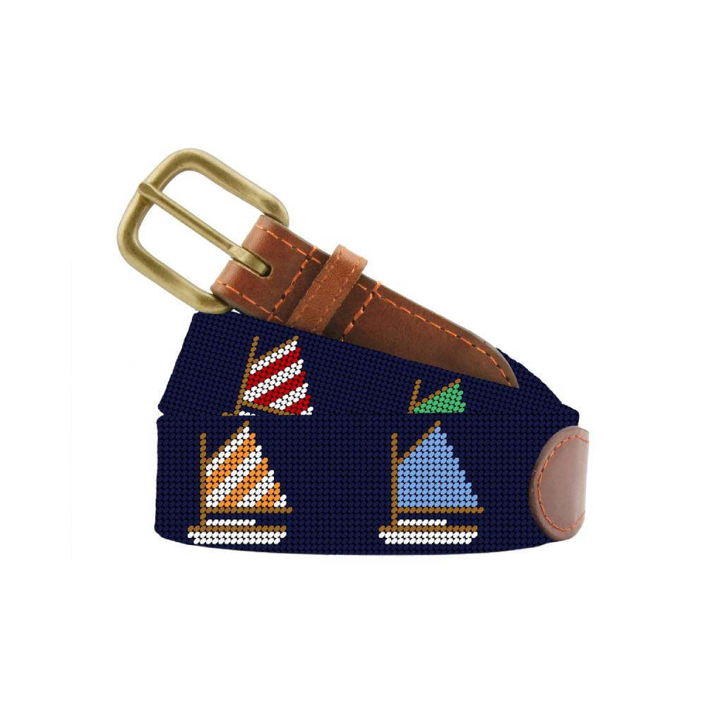 Smathers & Branson Rainbow Fleet Belt (Dark Navy)