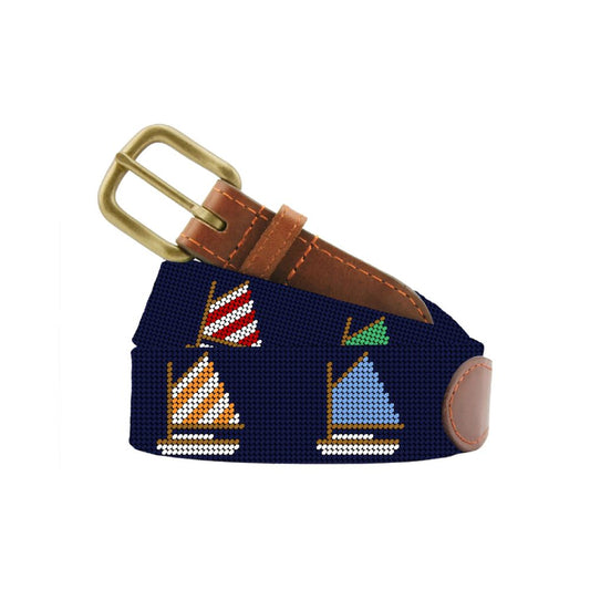 Smathers & Branson Rainbow Fleet Belt (Dark Navy)
