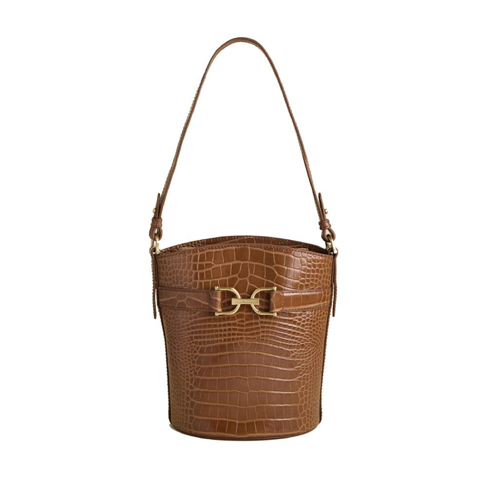 Spartina Siren Eva Bucket Bag - Penny Croc