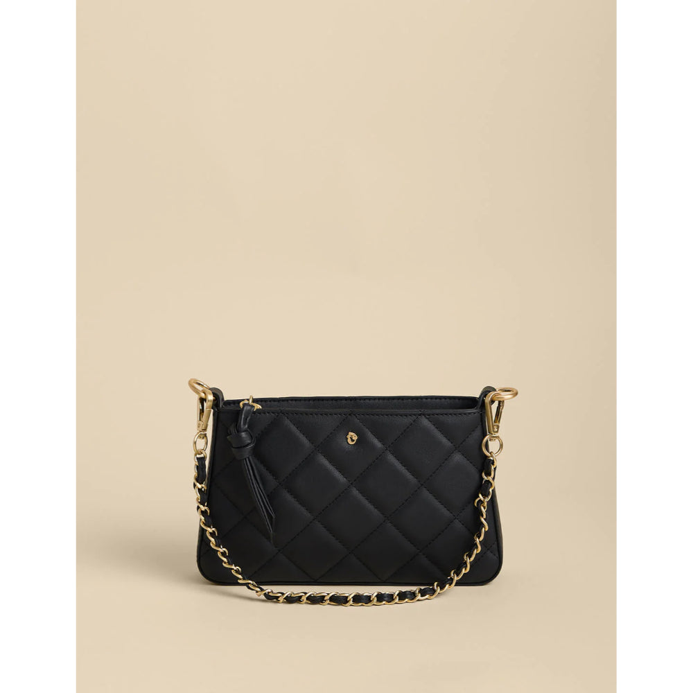 Spartina Siren Quinn Shoulder Bag in Black