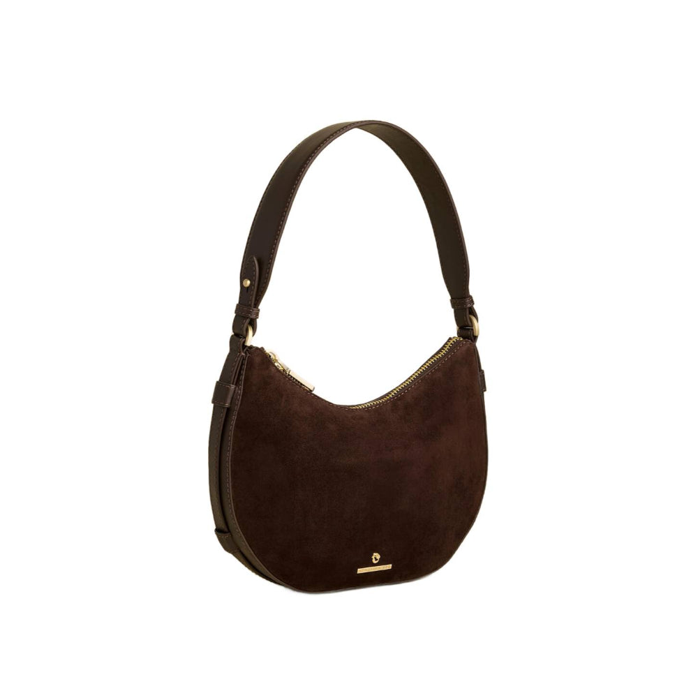 Spartina Siren Suede Lynn Hobo Bag - Espresso