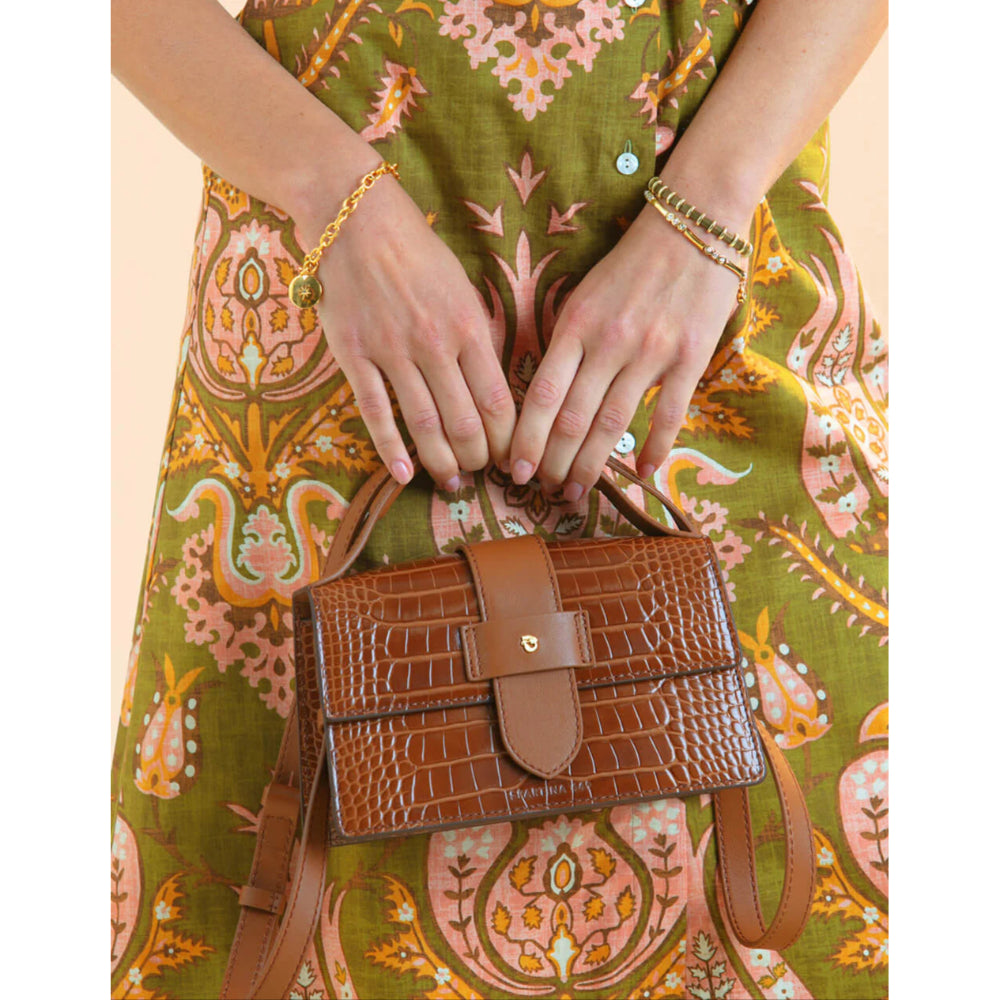 Spartina Siren Lela Crossbody - Penny Croc