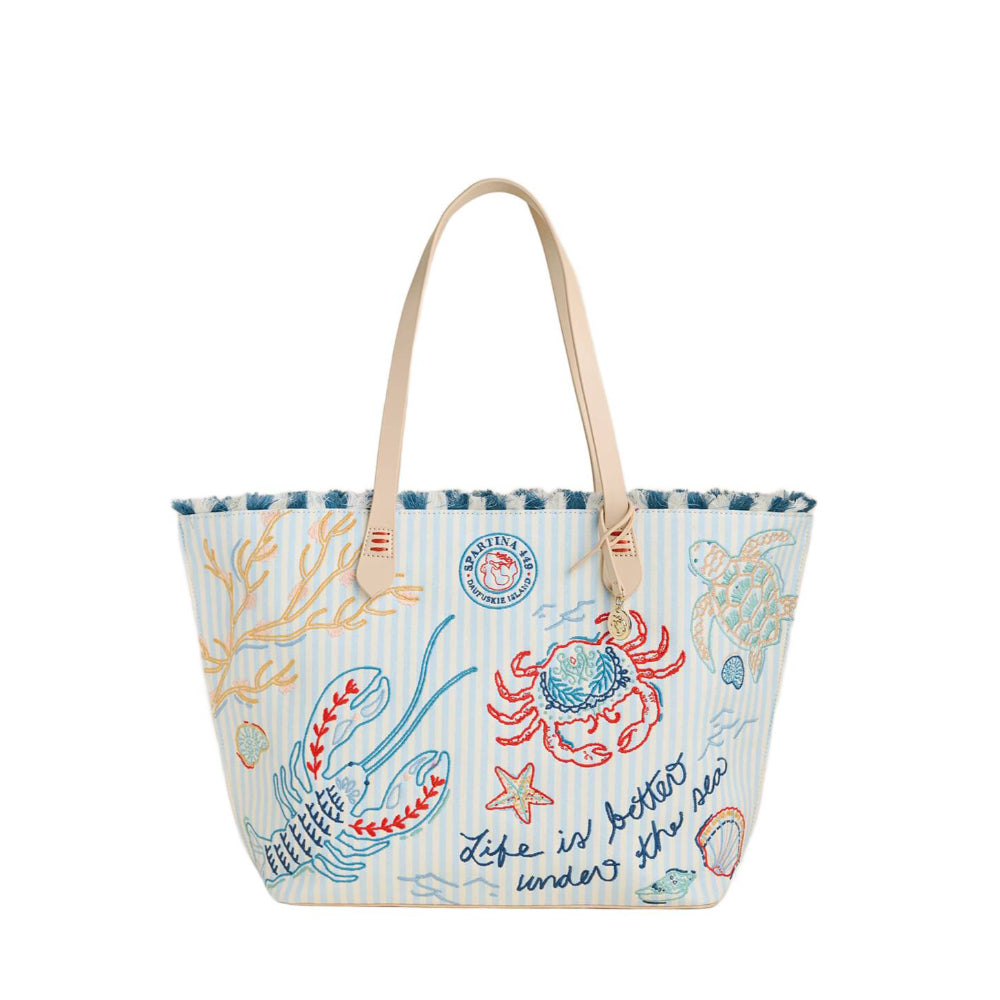 Spartina Fiesta Tote - Flagler Resort Sea Life